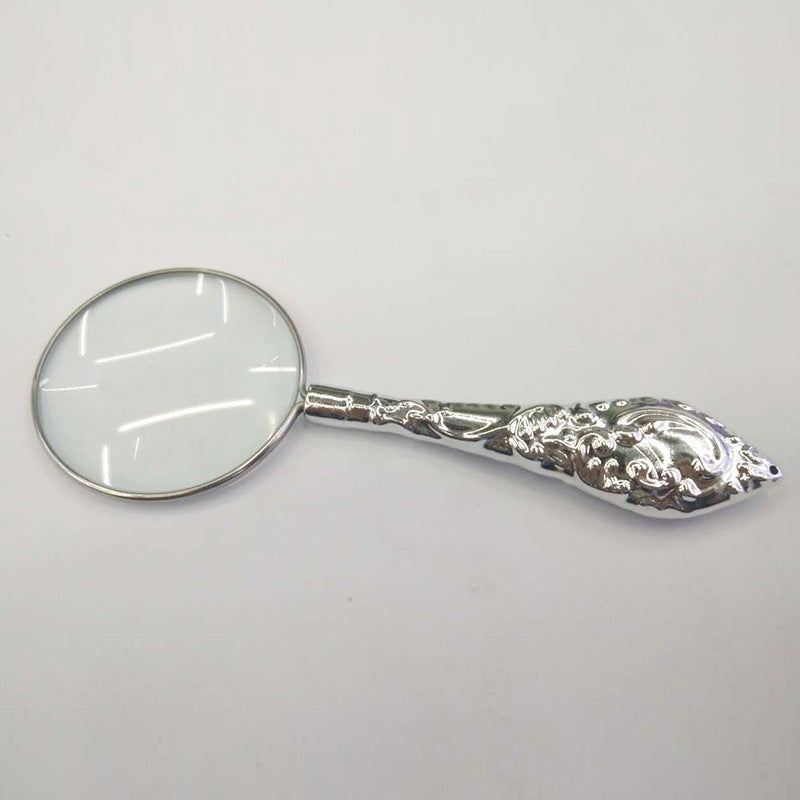 Home & Garden: Decorative Handheld Magnifying Glass Gold /Silver