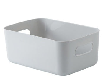 Small Opaque Plastic Storage Bin