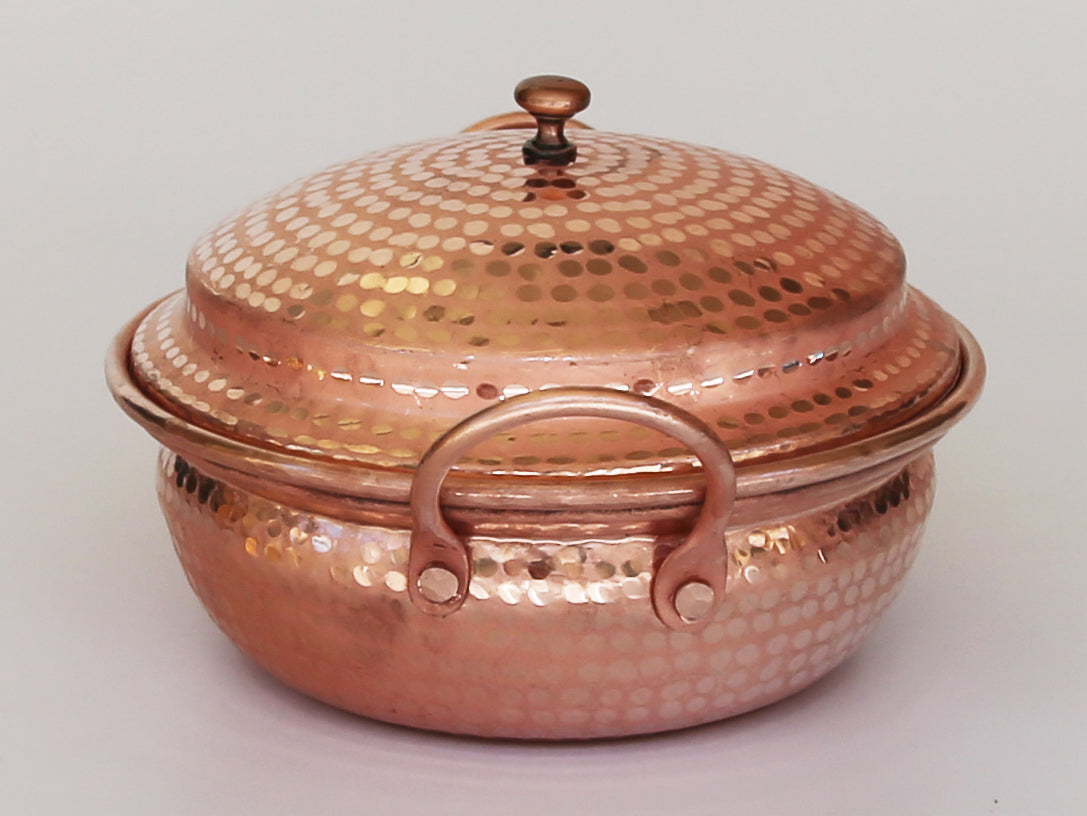 Hammered Copper Pot