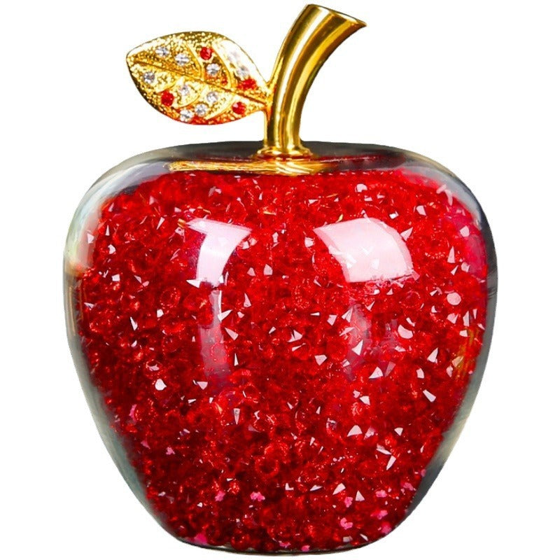 Crystal Apple Ornaments