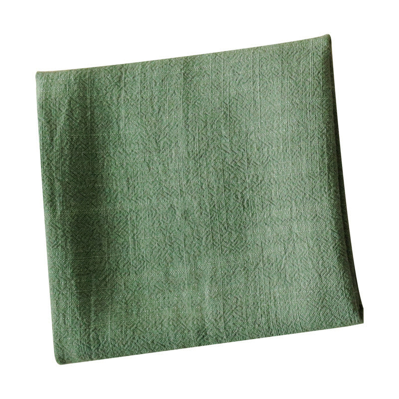 Table Linens: Plain Cotton Linen Cloth Kitchen Napkins