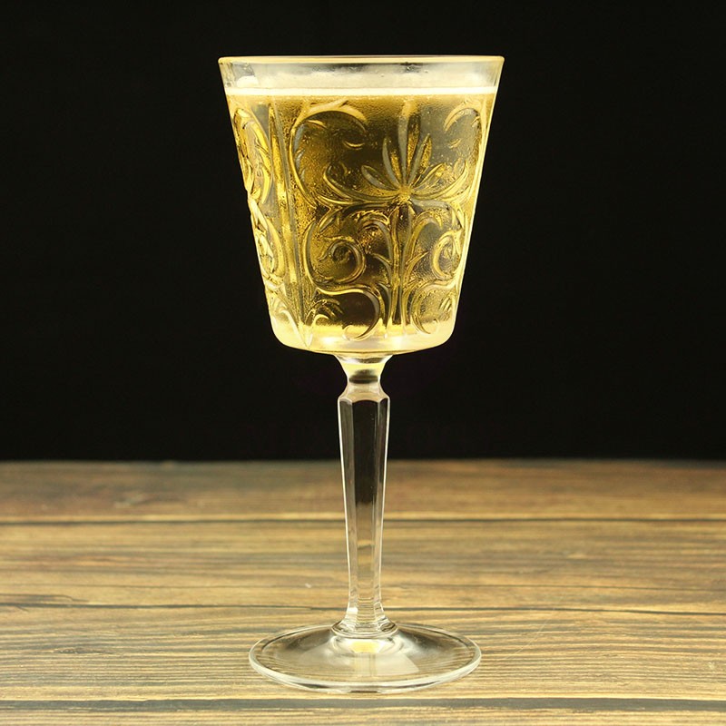 Totem Embossed Coupe Glass