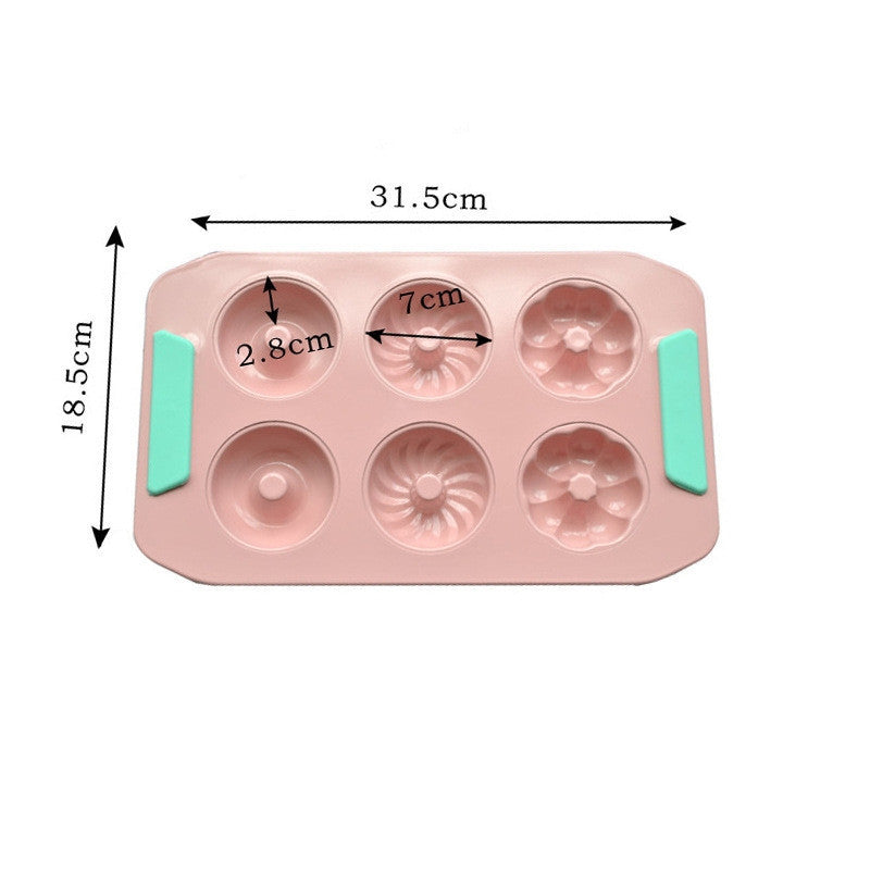 6-Mini Cake Donut Pan