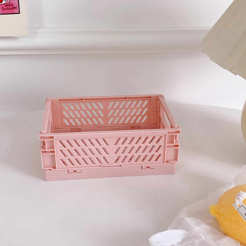 Folding Plastic Storage Crates