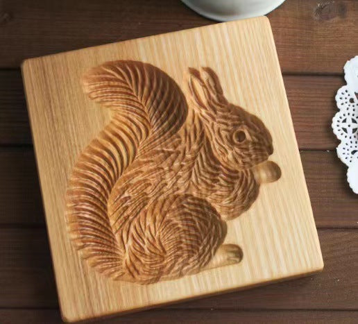 Wooden Animal, Nature, Decorative Stamp Molds