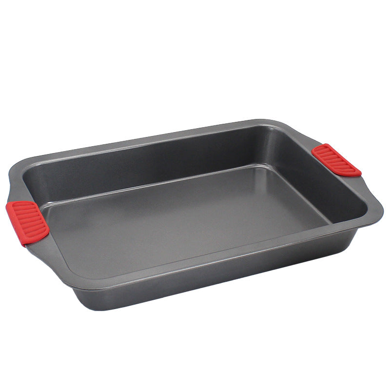 Carbon Steel Baking Tray with Silicone Handles by Binaural