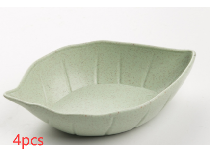 Ceramic Leaf Dessert Dish