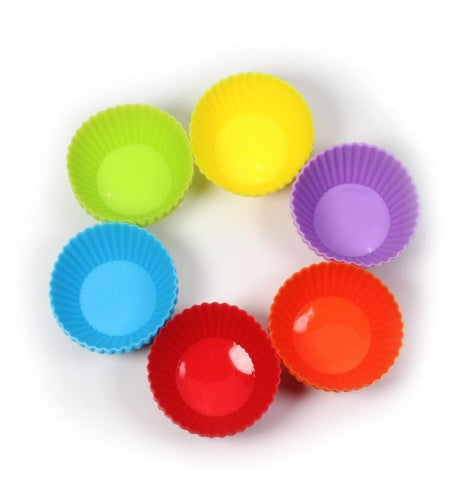 24PC Silicone Baking Liner Cups