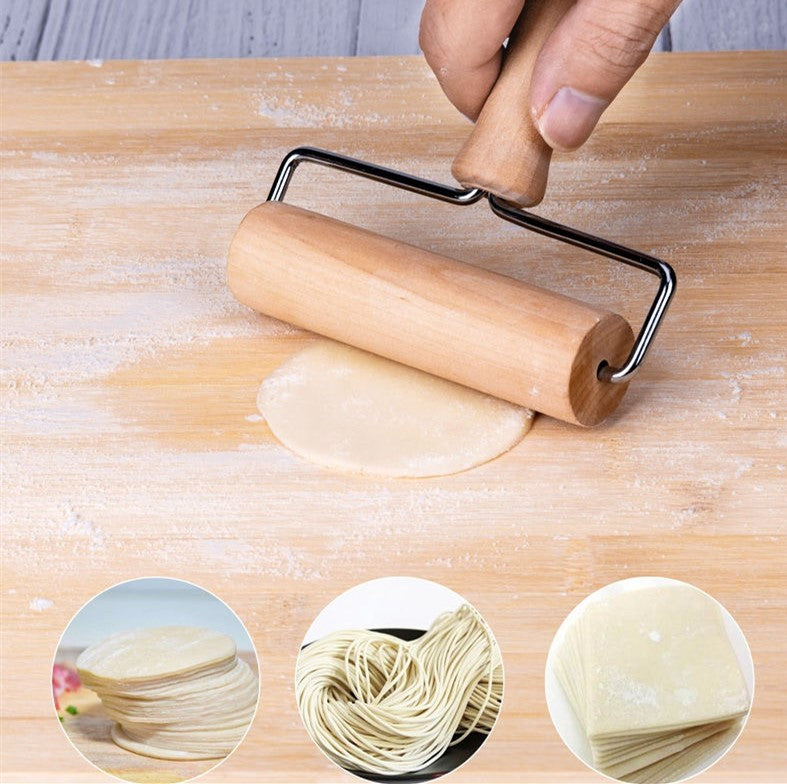Wooden T-Shaped Rolling Pin