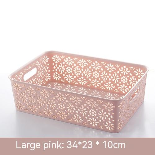 Woven Plastic Storage Baskets