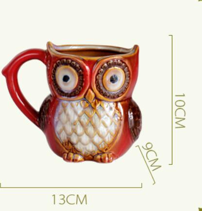 Ceramic Owl Mug