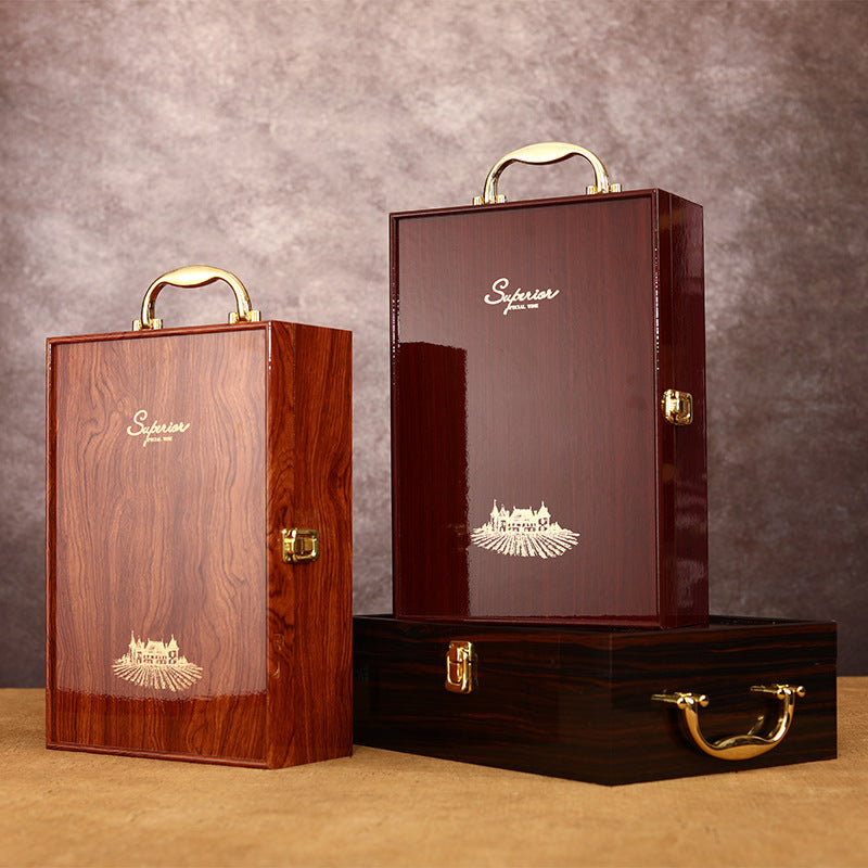 Wooden Wine Case