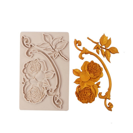 Floral Silicone Fondant Mold