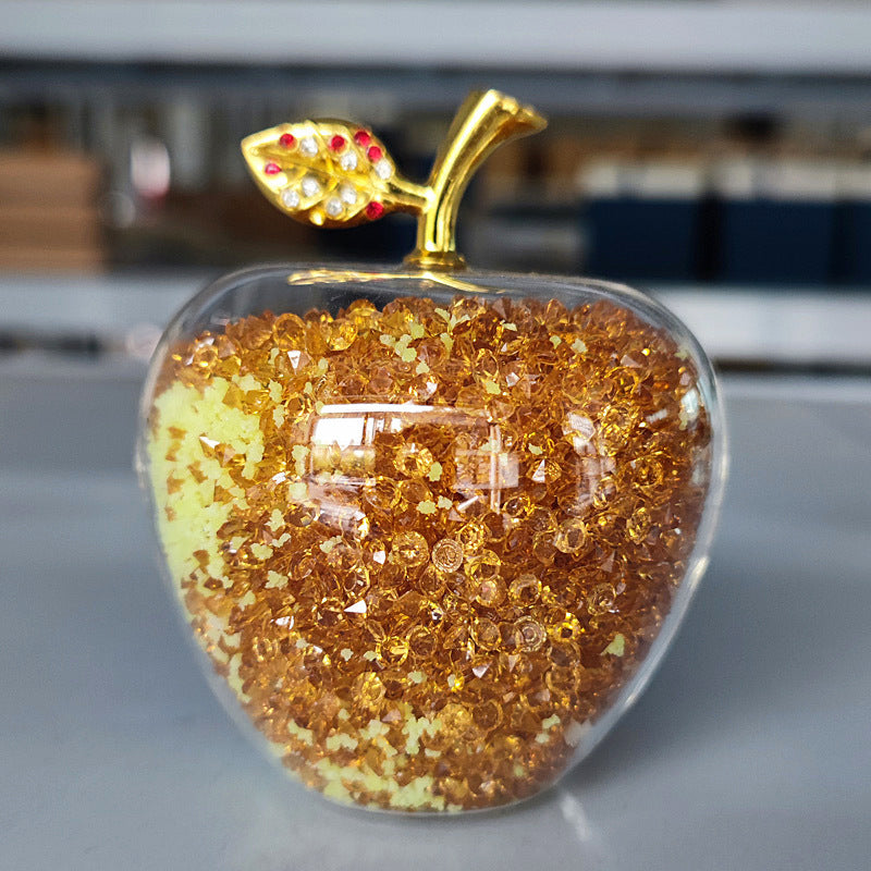 Crystal Apple Ornaments