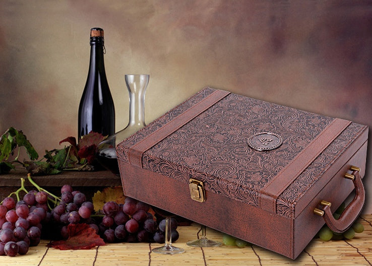 Leather Wine Box