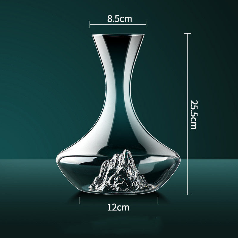 Crystal Iceberg Wine Decanter