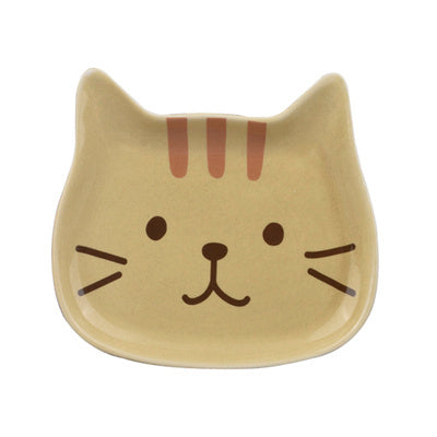 Japanese Cat Face Ceramic Bowl