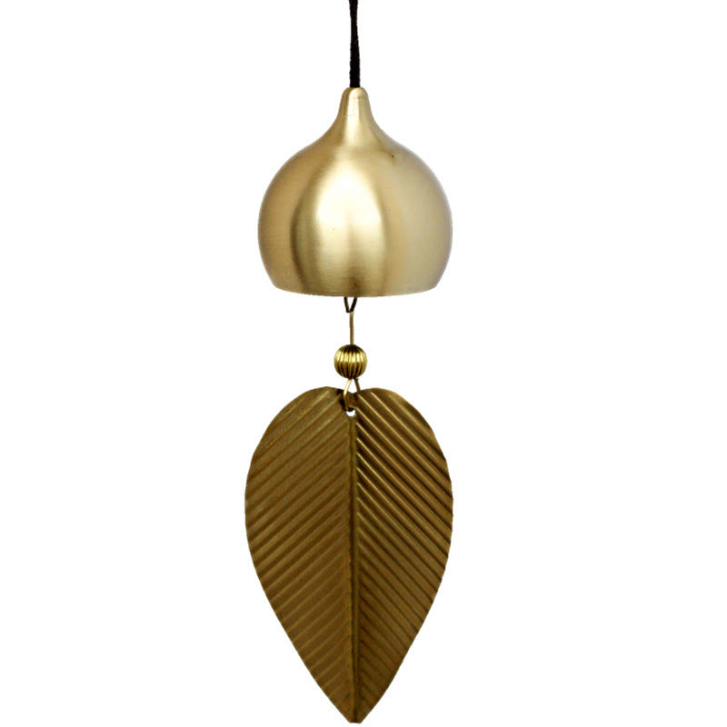 Japanese Copper Leaf Wind Chime