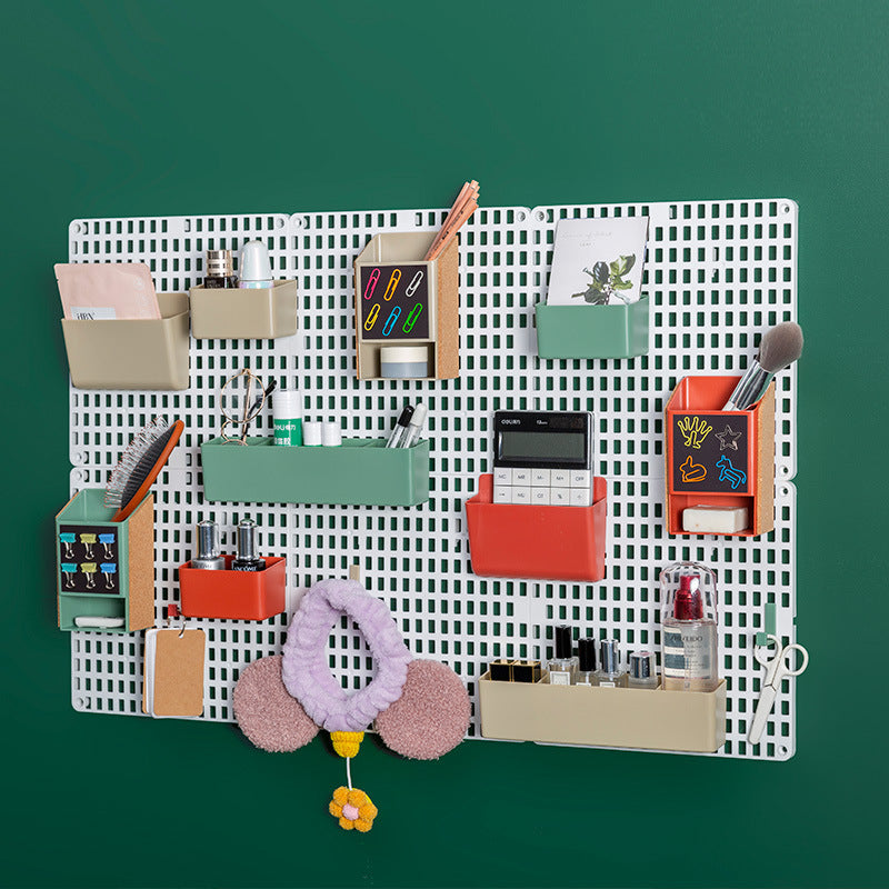 Kitchen Pegboard Wall Organizer