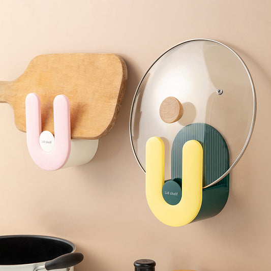 Wall-Mount Pot Lid Rack