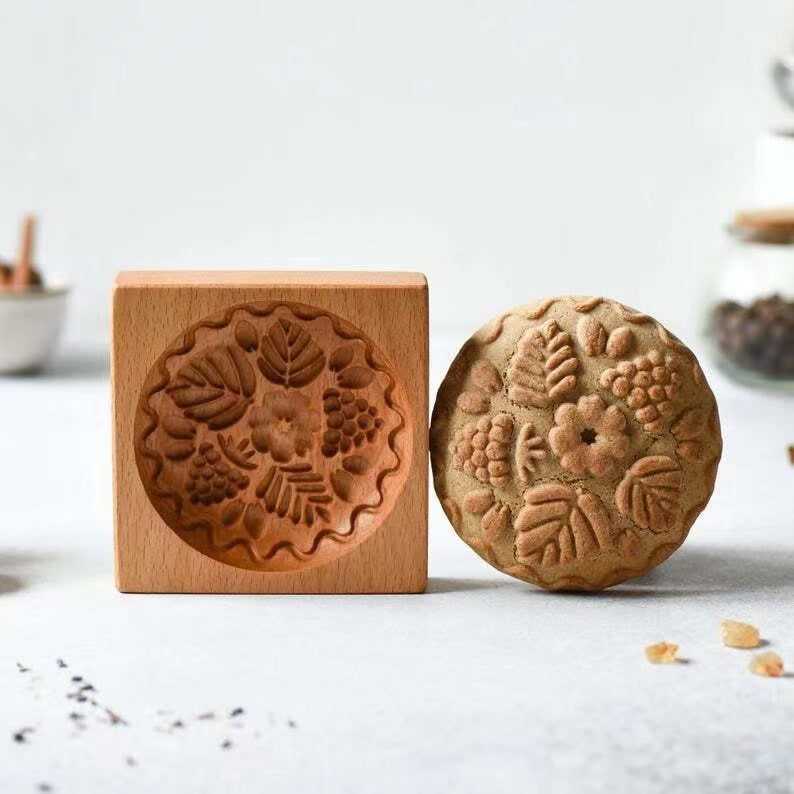 Wooden Animal, Nature, Decorative Stamp Molds