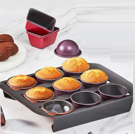 Swappable Baking Cups & Pan