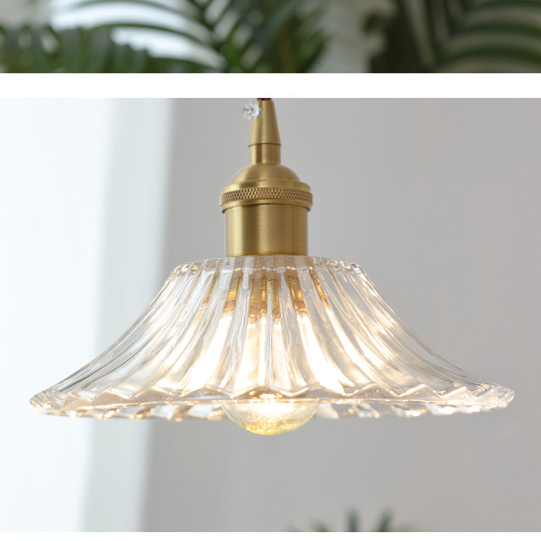 French Floral Pendant Lamps