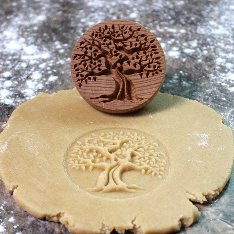 Assorted Wooden Cookie Molds