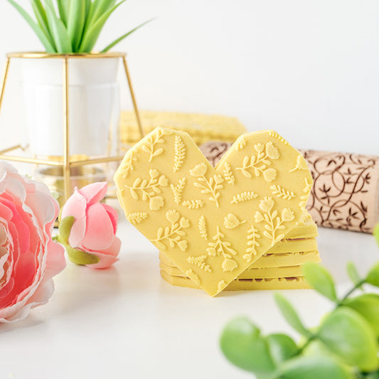 Botanical Embossed Rolling Pin