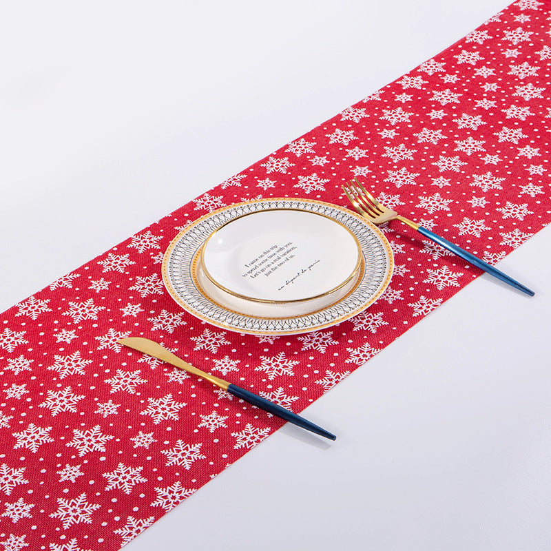 Tablecloth-Christmas Gold or Red Table Runner