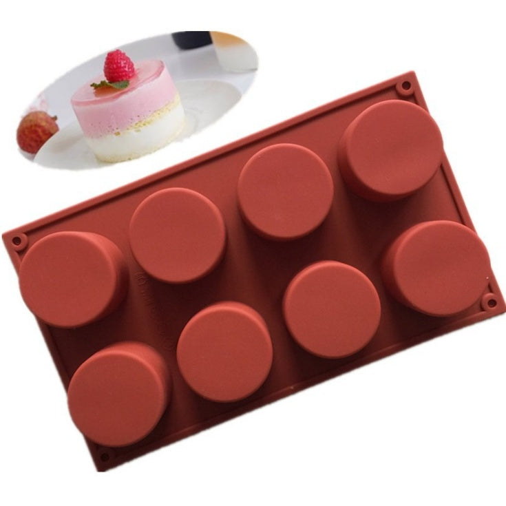 Silicone Round Mini-Cake Mold