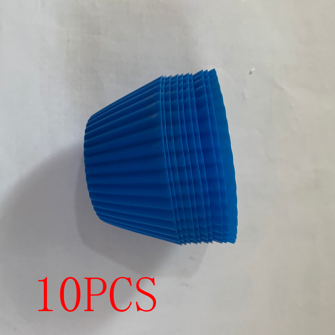 10PC Silicone Cupcake Baking Cups