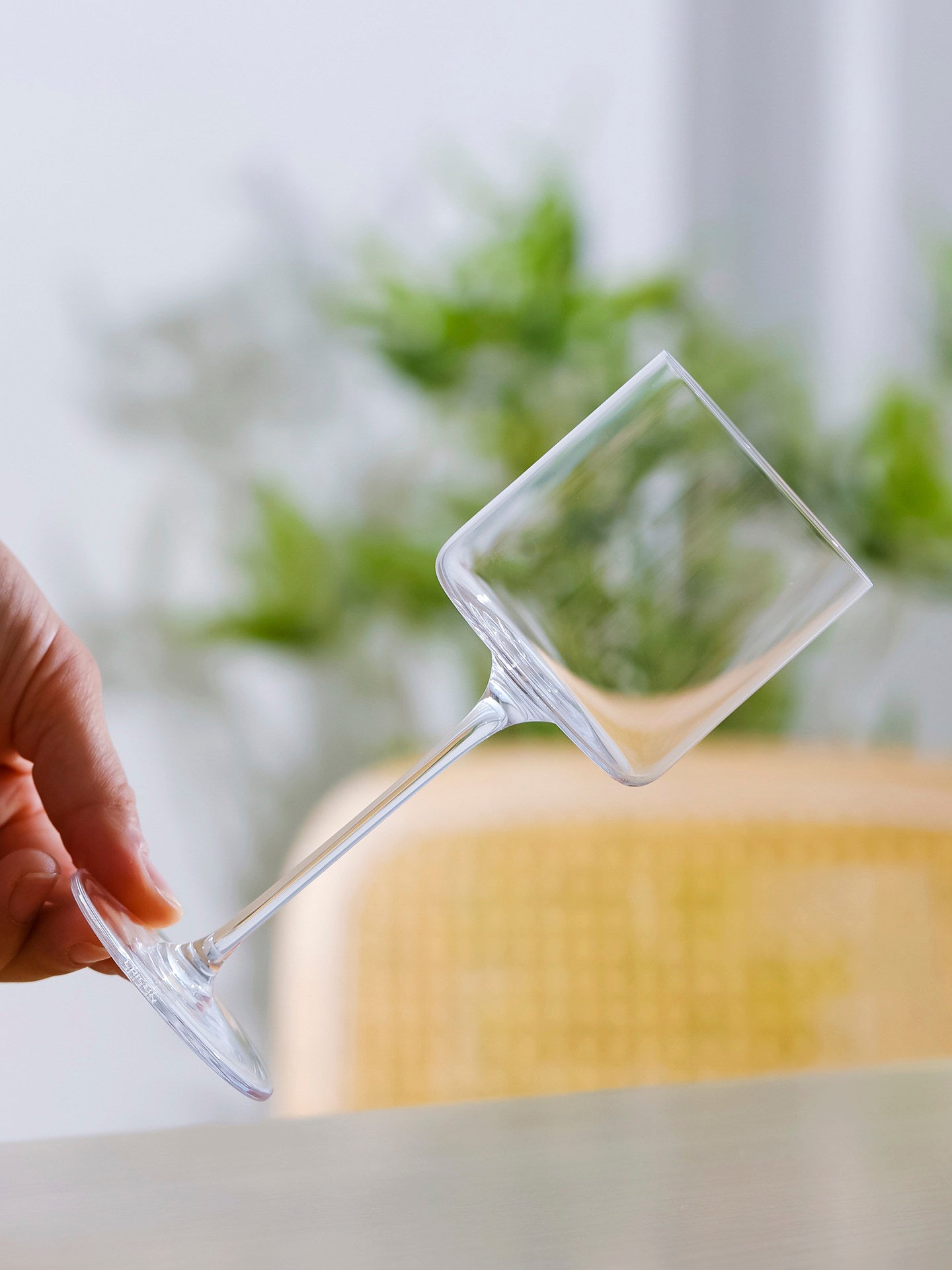 Japanese Crystal Straight Walled Cocktail Glass-Dessert Glass