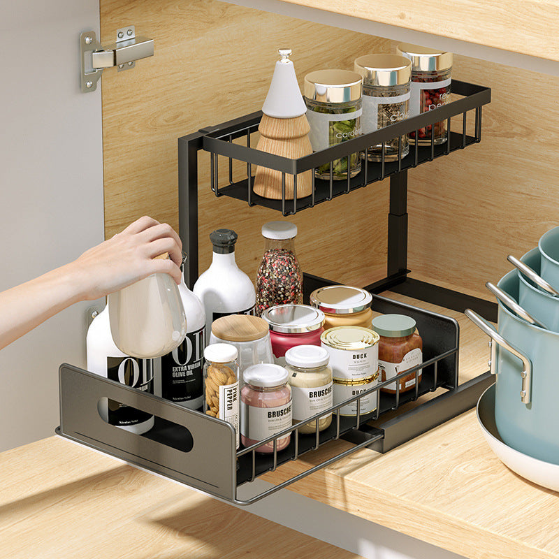 2-Tier Under Sink Storage Organizer