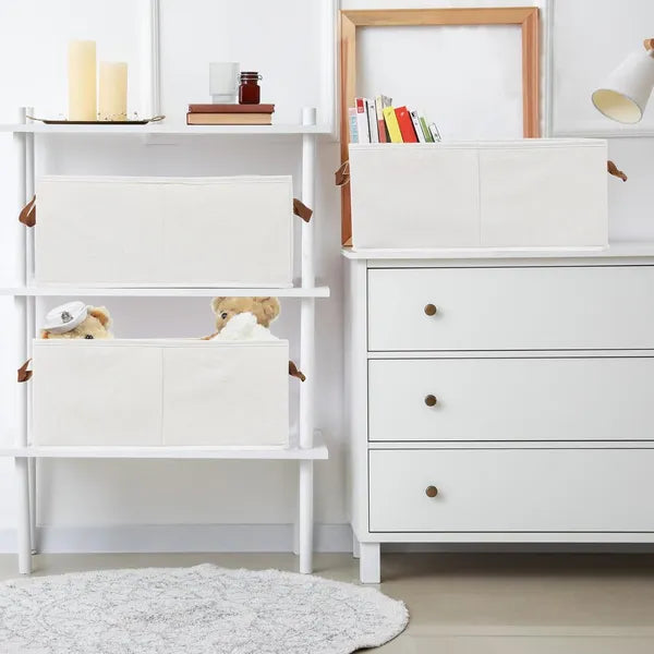 Cloth Storage Bins-Foldable with Handles-3PC
