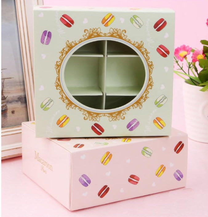 10PC Half-Dozen Macaron Box