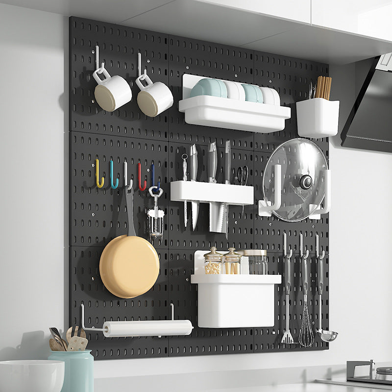 Wall-Mount Kitchen Slotboard-Pegboard