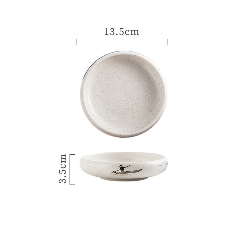 Tableware: Shallow Ceramic Disc Bowls