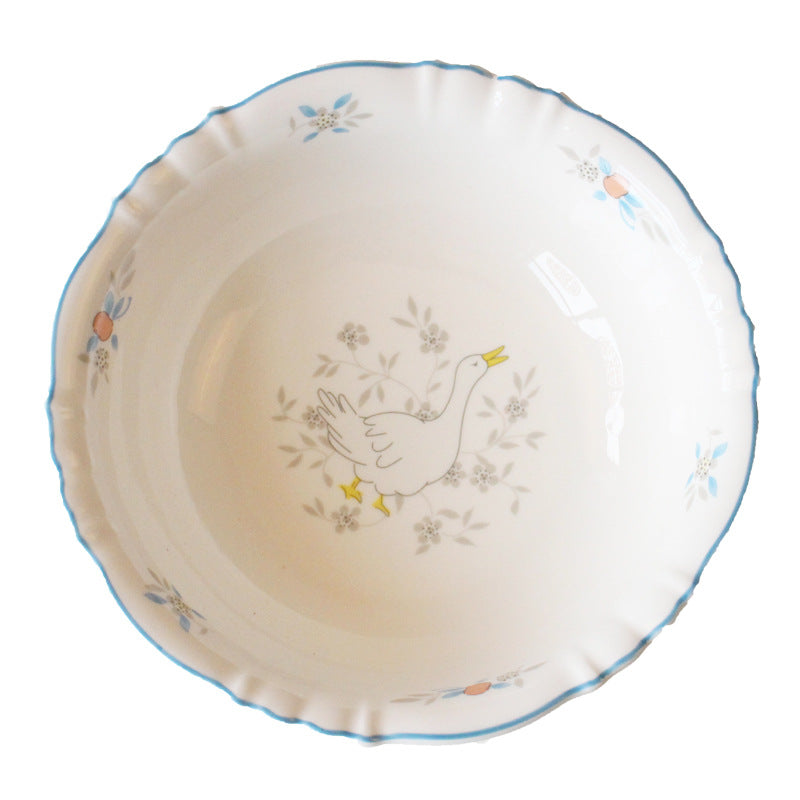 Tableware: Vintage French Cygnet Dinnerware