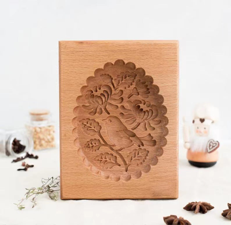 Wooden Animal, Nature, Decorative Stamp Molds
