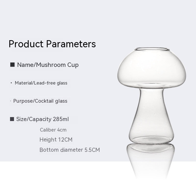 Mushroom Glass for Beer & Cockails