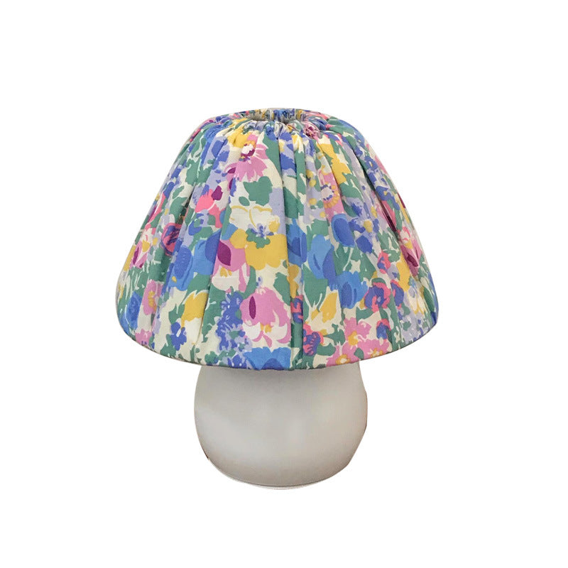 Small Floral Shade Table Lamp