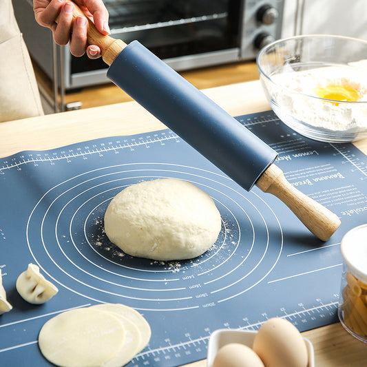 Silicone Covered Rolling Pin & Pastry Mat