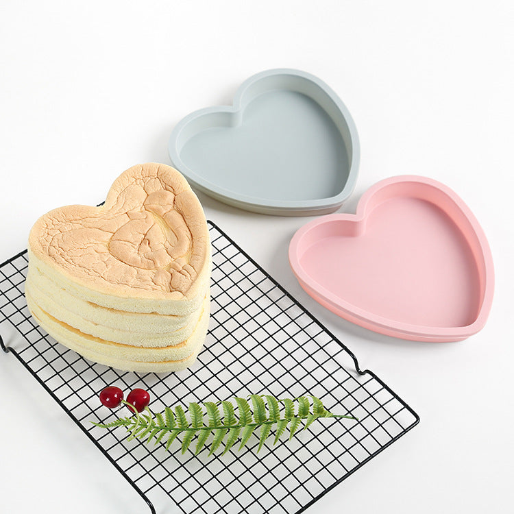 Heart Layer Cake Mold-Premium Food Grade Silicone