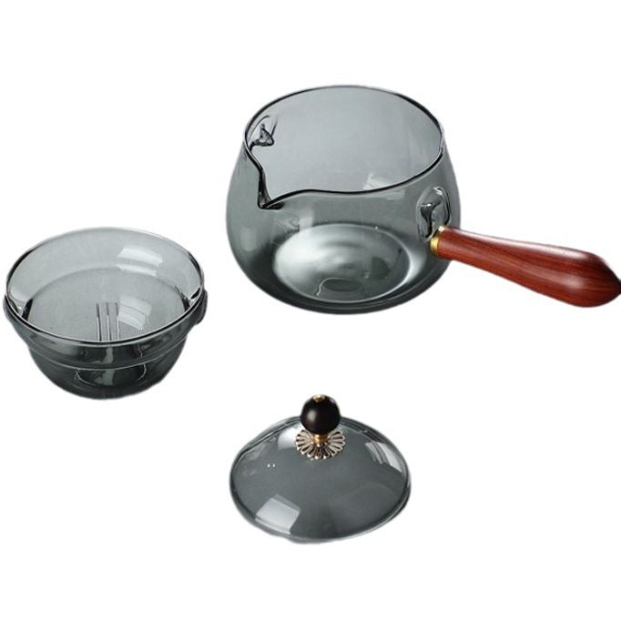 Rotating Glass Tea Brewer Set