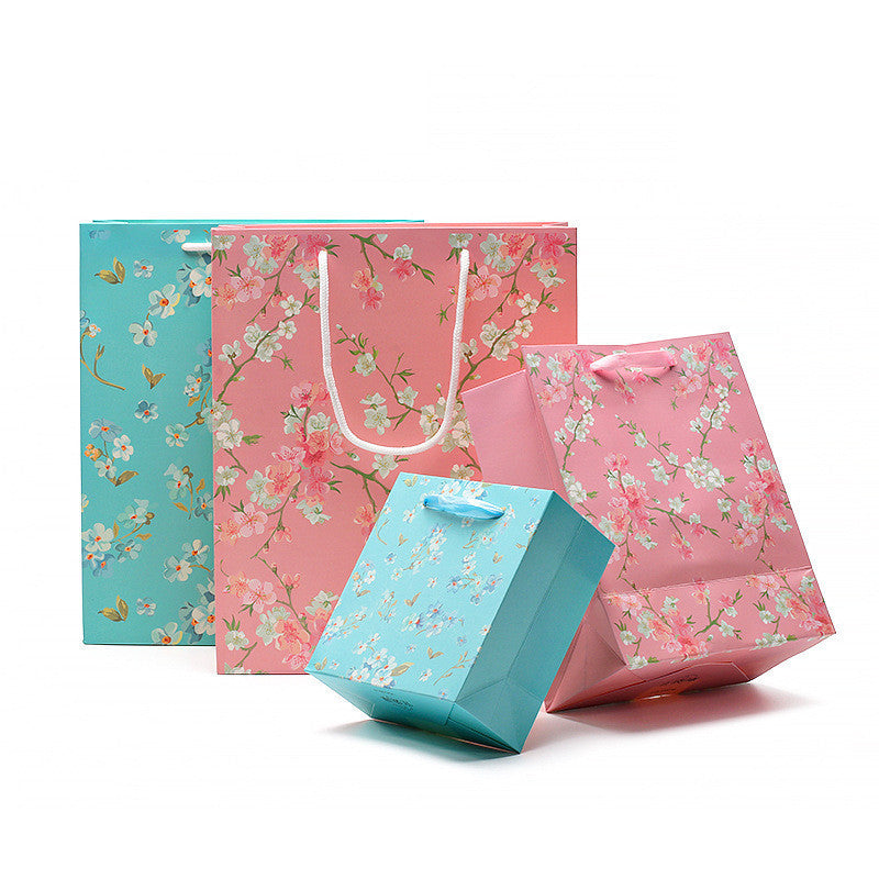 10PC Colorful Floral Bakery Gift Bags