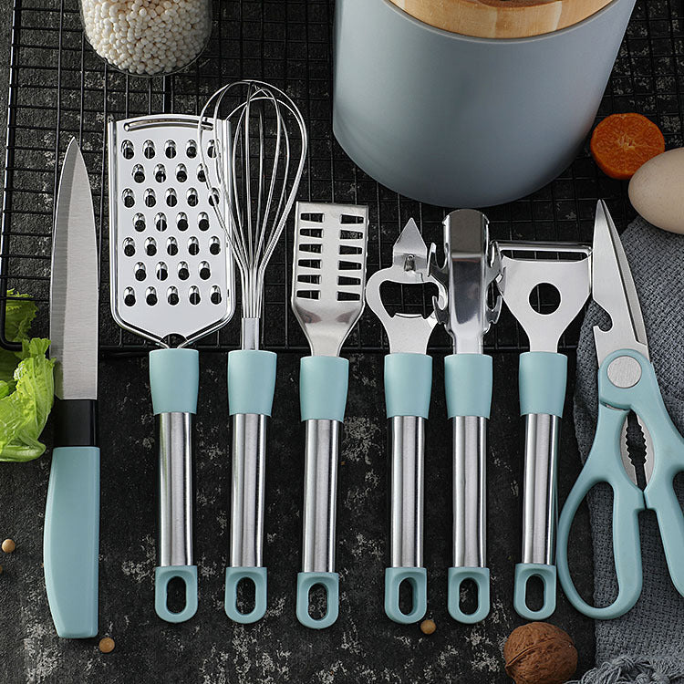 Stainless Steel Silicone Handle Tools-Molded Container