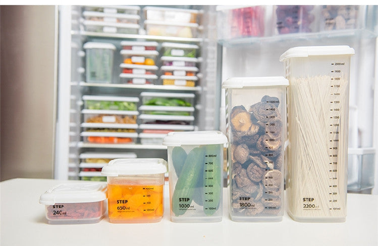 Airtight Plastic Measuring Containers