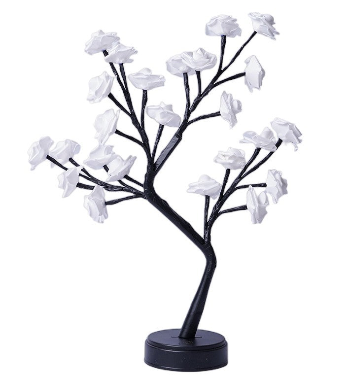 Colorful Flowering Fairy Light Tree Lamp