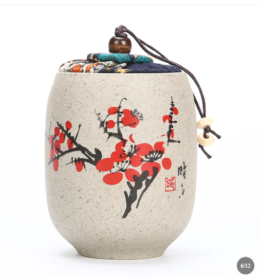 Suzannah's Kitchen Chinese Four Seasons Tea Jar
